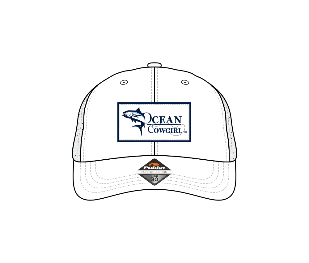 Trucker Hats - Cowgirl White-1